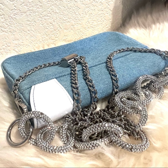 Dior Denim Beauty Clutch to Crossbody Bag and Handbag Rare Find - Picture 12 of 13